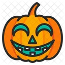 Calabaza feliz  Icono