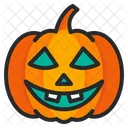 Halloween Miedo Calabaza Icono