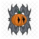 Murcielago Murcielago Calabaza Aterrador Icono