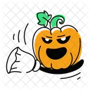 Calabaza riendo  Icono