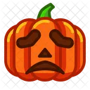 Calabaza Halloween Contra Icono