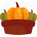 Calabaza Otono Cosecha Icono