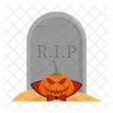 Halloween Espeluznante Calabaza Icono