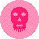 Calavera Letreros De Neon Esqueleto Icono