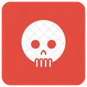 Zombi Craneo Escalofriante Icono