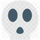 Calavera Calavera De Halloween Cabeza De Halloween Icono