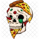 Calavera Pizza Chile Icon