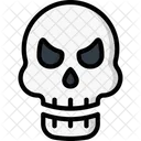 Craneo Halloween Piratas Icon