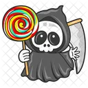 Angel De La Muerte Fantasma Halloween Icono