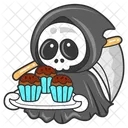 Angel De La Muerte Fantasma Halloween Icono