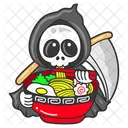 Angel De La Muerte Fantasma Halloween Icono