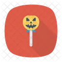 Halloween Craneo De Miedo Icono