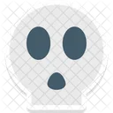 Calavera Calavera De Halloween Cabeza De Halloween Icono