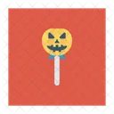 Halloween Craneo De Miedo Icono