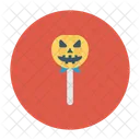 Halloween Craneo De Miedo Icono