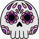 Avatar Chica Calavera Icono