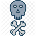 Calavera de muerte  Icono