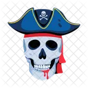 Calavera pirata  Icono