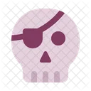 Pirata Craneo Halloween Icono