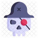 Calavera pirata  Icono