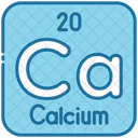 Calcio Quimica Tabela Periodica Ícone