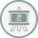 Calcium Chemistry Atom Icon