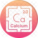 Calcium Preodic Table Preodic Elements Icono
