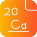 Calcium Periodic Table Atom Icon