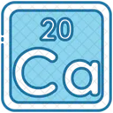 Calcium Periodic Table Chemists Icon