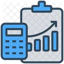 Affaires Calcul Comptabilite Icône