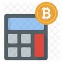 Calcul de bitcoins  Icône