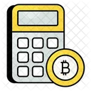 Calcul de bitcoins  Icône