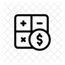 Calculadora Calcular Dinheiro Ícone
