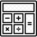 Contabilidad Dispositivo De Calculo Calculadora Icono