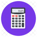 Calculadora Sumador Dispositivo Digital Icono