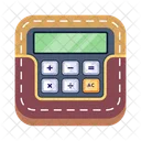 Un Icono Plano De Calculadora Icono