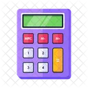 Un Icono Plano De Calculadora Icono