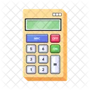 Un Icono Plano De Calculadora Icono