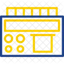 Calculadora Coche Metro Icon