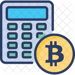 Calculadora de bitcoins  Icono