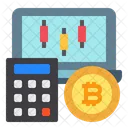 Calculadora bitcoin  Ícone