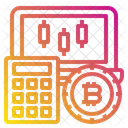 Calculadora de bitcoins  Icono