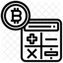 Calculadora de bitcoins  Icono
