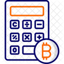 Calculadora de bitcoins  Icono