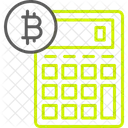 Calculadora de bitcoins  Icono