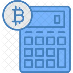 Calculadora de bitcoins  Icono