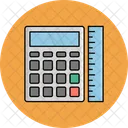 Calculadora Com Escala Contabilidade Calculo Icon