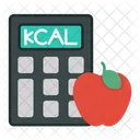 Calculadora de calorias  Icono