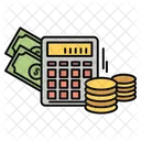 Calculadora de dinheiro  Ícone