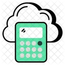 Calculadora de nube  Icono